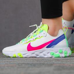 NIKE REACT ELEMENT 55 情侶休閒鞋 男女(三款任選) 歷史價格詳細信息