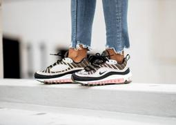 正品 Nike Air Max 98 Premium 灰銀 氣墊 女鞋 CQ3990-100 歷史價格詳細信息