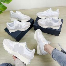 現貨 iShoes正品 New Balance 327 女鞋 皮革N 流行 休閒鞋 WS327GA WS327GD B 歷史價格詳細信息
