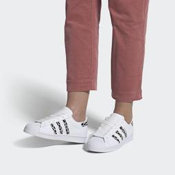 現貨 iShoes正品 Adidas Superstar 女鞋 白 銀 皮革 復古 經典 運動 休閒鞋 FX2329 歷史價格詳細信息
