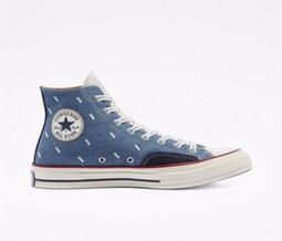 【CONVERSE】INDIGO DENIM SHOP JACKET 休閒外套 男 牛仔靛藍_10028482-A01 歷史價格詳細信息