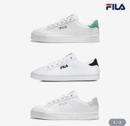 Fila 斐樂 休閒鞋 Court Trend 男鞋 白 藍 皮革 刺繡LOGO 小白鞋 1C929X113 歷史價格詳細信息