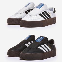 adidas 休閒鞋 Sambarose W 白 粉紫 小白鞋 三葉草 女鞋 百搭款【ACS】 FV0770 歷史價格詳細信息