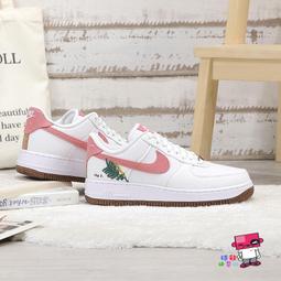 球鞋補習班 NIKE AIR FORCE 1 07 白粉紅 經典 男女 復古 粉紅豹 AF1 低筒 FJ4146-101 歷史價格詳細信息