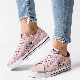 正品 Nike Court Borough Low 2 SE 黑粉 銀勾 復古 休閒鞋 女款 CT3964-600 歷史價格詳細信息