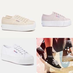 SUPERGA 厚底帆布鞋 Stripe Platform SP3N11SWB9 歷史價格詳細信息