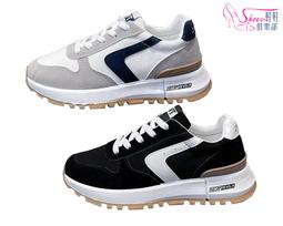 運動鞋【鞋鞋俱樂部-型男館】【189-W81】透氣厚底潮流舒適休閒鞋 男鞋．黑/灰/白藍 歷史價格詳細信息