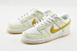 NIKE DUNK LOW "YELLOW STRIKE" 白黃 風鈴木 DM9467700 歷史價格詳細信息