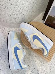 S.G NIKE COURT VISION LO NN DH2987-103 白 藍 黃 小FORCE 運動鞋 男女鞋 歷史價格詳細信息