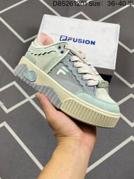 斐樂 潮牌 FILA FUSION KICK 情人節 滑板 情侶2023春新款休閑 男女 歷史價格詳細信息