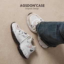 老爹鞋女款新款春夏季爆厚底增高不累腳銀灰色透氣運動鞋登山 歷史價格詳細信息