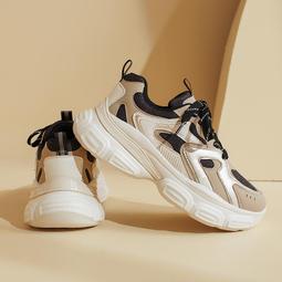 老爹鞋女款新款春季厚底增高復古港風休閑運動鞋顯腳小爆女鞋 歷史價格詳細信息