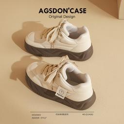 奧古獅登網紅超火老爹鞋女春季新款厚底增高榴蓮底紫色運動鞋 歷史價格詳細信息