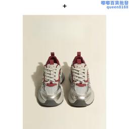 老爹鞋女2024春季新款透氣網面爆款厚底小白鞋潮流時尚運動鞋 歷史價格詳細信息