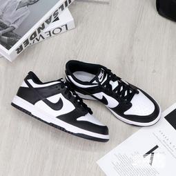 NIKE 休閒鞋 DUNK LOW GS 黑白 反轉 熊貓 大童 女 FD1232-001 歷史價格詳細信息
