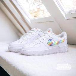 球鞋補習班 NIKE AIR FORCE 1 PINK 男女 熊抱哥 草莓蛋糕 古著 低筒 FQ6850-621 歷史價格詳細信息