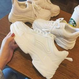 2023秋季男鞋韓版潮流百搭休閑鞋爆款高幫老爹ins加絨運動鞋 歷史價格詳細信息