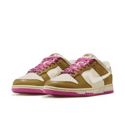Nike Dunk Low 女 米白亞麻 麂皮 復古 低筒 休閒 運動 休閒鞋 HJ7673-100 歷史價格詳細信息