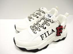 FILA 慢跑鞋 休閒鞋 白黑橘 Q彈 基本款 男 1J310X133 歷史價格詳細信息