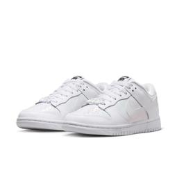 【NIKE】W NIKE DUNK LOW 女鞋 休閒鞋 白 鵝黃色 果凍底 反光-FZ2552100 歷史價格詳細信息