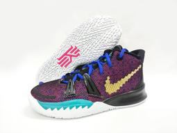 Nike Kyrie 7 GS 紫 黑  銀 反光 數位迷彩 女鞋 大童鞋 籃球鞋 【ACS】 CT4080-008 歷史價格詳細信息