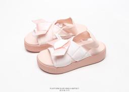 Puma Platform Slide 黑白 麂皮 厚底 拖鞋 女款 NO.H3213【新竹皇家 37510503】 歷史價格詳細信息