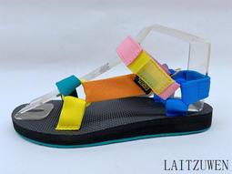 Teva Original Alp Revive [TV1153652SVL] 男 運動涼鞋 織帶 幾何圖騰 戶外 紅黑 歷史價格詳細信息