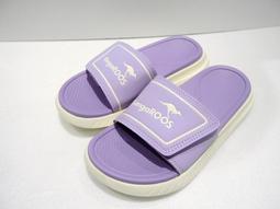 【KangaROOS 美國袋鼠鞋】女鞋 HYPER SLIDE 魔鬼氈 止滑 運動涼拖鞋 (紫-KW41973) 歷史價格詳細信息