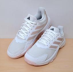 adidas 愛迪達 網球鞋 CourtJam Control 3 W 女鞋 白 銀 緩衝 抓地 運動鞋 ID2457 歷史價格詳細信息