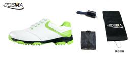 高爾夫球鞋女款球鞋 防側滑釘鞋 防水透氣 舒適柔軟  GSH051白 綠 配POSMA鞋包 2合1清潔刷   高爾夫球 價格比較,價格查詢,歷史價格詳細信息