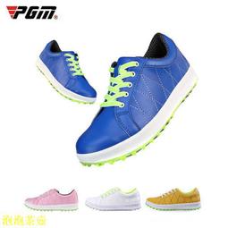 高爾夫女鞋 鞋子 透氣防水運動鞋 高幫鞋子 休閒球鞋  GSH025白 粉 配POSMA鞋包 2合1清潔刷     高 歷史價格詳細信息