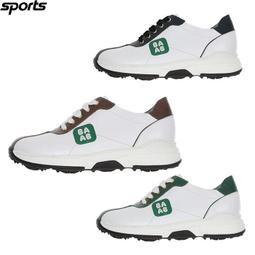 韓國 高爾夫23春季休閒透氣時尚女士拼接自動鈕釦球鞋 歷史價格詳細信息