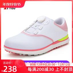 新款高爾夫女士板鞋休閒運動時尚百搭防水壓花鞋帶款球鞋GOLF鞋子 歷史價格詳細信息