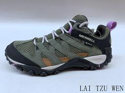 Merrell Alversrone Gtx 咖啡紅色 網布 健行運動鞋 女款 NO.I9910【新竹皇家】 歷史價格詳細信息