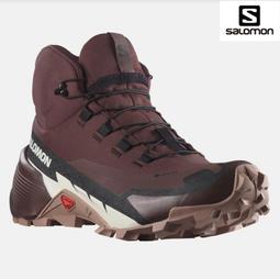 Salomon CROSS HIKE 2 GTX 男款中筒登山鞋 L41735900 黑/深褐紫/火炬紅 歷史價格詳細信息