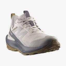 Salomon ELIXIR Goretex 男款 低筒防水登山鞋 L47295800 香草白/幻灰/檸檬黃 歷史價格詳細信息
