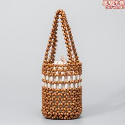 小眾設計手工編織包包2024新款時尚網紅單肩包女大容量托特草編包【心願便利店】 歷史價格詳細信息