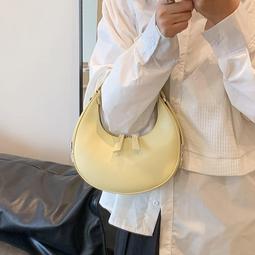 夏天高級感小眾設計包包女2023新款潮時尚夏季百搭單肩腋下半月包 歷史價格詳細信息