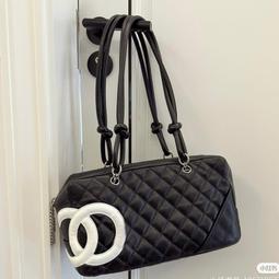 Vintagep小香風中古包包女頭層牛皮保齡球手提包高級感時尚百搭 歷史價格詳細信息