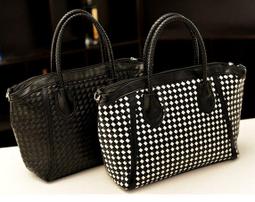 換包姐妹淘~歐風經典時尚鉚釘波士頓包 歷史價格詳細信息