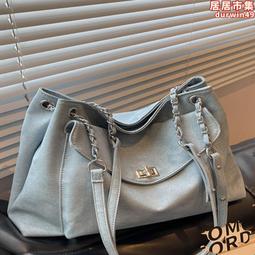 2023新款時尚牛仔布異形手提單肩斜挎迷你圓筒包女小眾復古百搭包 歷史價格詳細信息