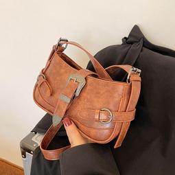 復古小眾設計包包女秋冬2023新款潮時尚單肩腋下包軟皮質感斜挎包 歷史價格詳細信息