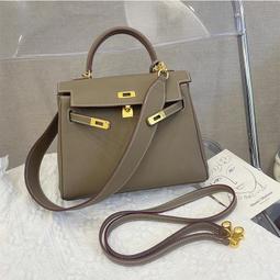 包包2023新款包包凱莉差包頭層牛皮真皮復古男女通用中性女包 歷史價格詳細信息