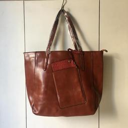 【米倉】全新鏽紅色托特包/手提包/肩背包/購物袋/子母包 價格比較,價格查詢,歷史價格詳細信息