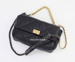 愛 BAG SHOP 韓國連線WHOSBAG 超質感小羊皮軟綿綿手感coco金屬鍊菱格包 二尺寸S/L 預購 歷史價格詳細信息