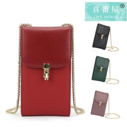 真皮手機包真皮包包真皮女包小包包新款時尚頭層真皮包包牛皮手機包女士單肩包側背包小包斜跨包斜背包女 歷史價格詳細信息
