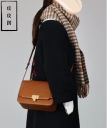 『皮皮創』原創設計手作真皮方形盒子包。暗黑山本風定型挺括迷你箱子包小相機包小眾設計師款小方包性別模糊款男女迷你小手機包 歷史價格詳細信息