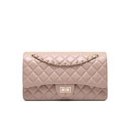 羊皮包 菱格紋 小香包 經典款單肩包穿皮金鏈 Lambskin Handbag Quilted 小號黑 歷史價格詳細信息
