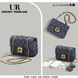 UR格子紋校園學生書包女2023新款潮簡約大容量雙肩包百搭通勤揹包 歷史價格詳細信息