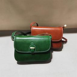 秋冬新款小包包頭層植鞣牛皮真皮單肩包女包時尚枕頭包斜挎包包 歷史價格詳細信息